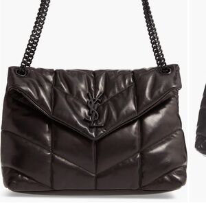 YSL medium loulou puffer handbag - with black hardware (more pics coming)